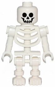 GEN047 Skeleton - Standard Skull, Bent Arms Vertical Grip