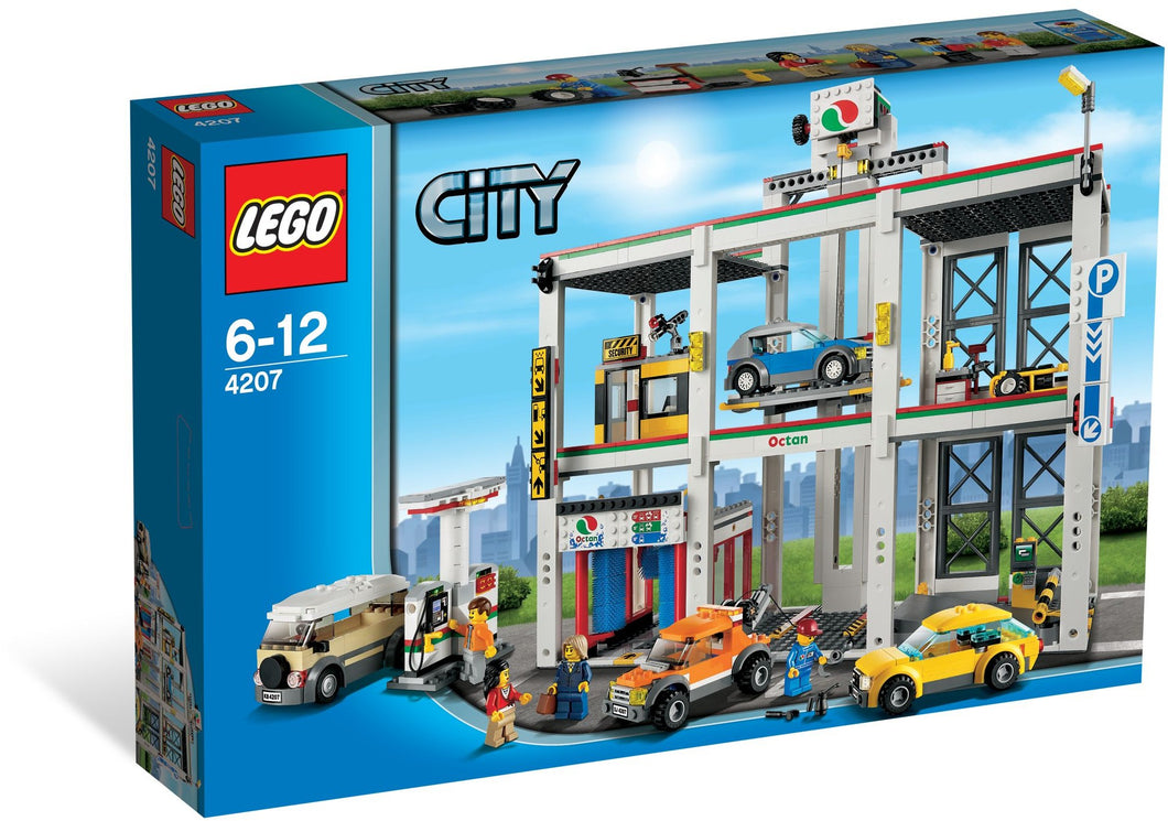 4207 LEGO City Garage (Retired) (Certified Complete)