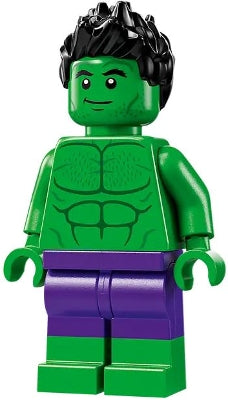 SH0982 Hulk - Minifigure, Dark Purple Pants