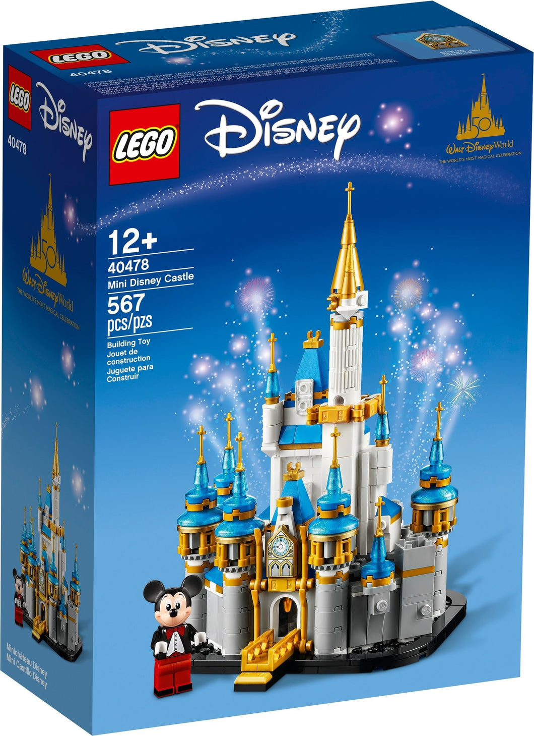 40478 LEGO Mini Disney Castle (Certified Complete)