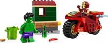 76287 LEGO Marvel: Iron Man with Bike and The Hulk