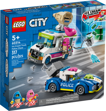 60314 Ice Cream Truck Police Chase (Retired) (New Sealed)