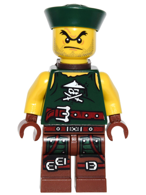 njo0230 Sky Pirate Foot Soldier with Scabbard