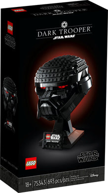 75343 Lego Star Wars Dark Trooper Helmet (Retired) (New Sealed)