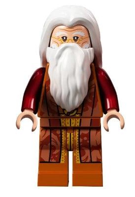 HP313 Albus Dumbledore - White Hair and Beard