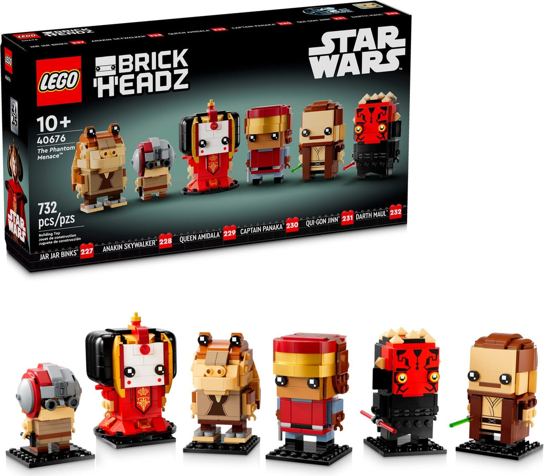 40676 The Phantom Menace Brickheadz