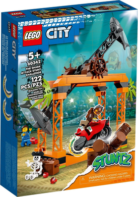 60342 The Shark Attack Stunt Challenge (Retired) (Certified Complete)