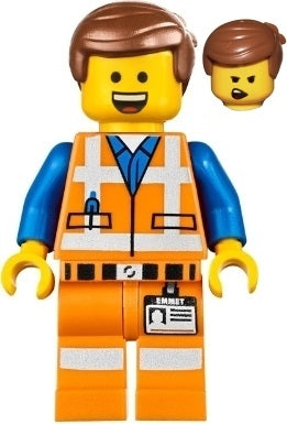 TLM072 Emmet - Wide Smile with Teeth and Tongue