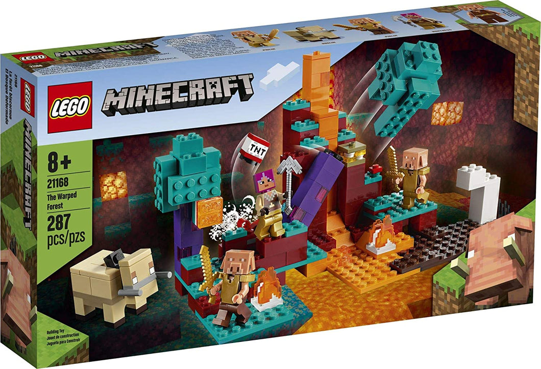 21168 LEGO Minecraft: The Warped Forest (Retired) (Certified Complete)