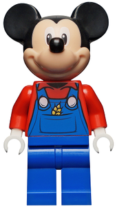 DIS054 Mickey Mouse Blue Overalls and Red Top