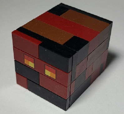 Magma Cube Lego Minecraft Giant Minemagma01 Minecraft Magma Cube