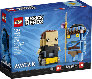 40554 LEGO Brickheadz: Jake Sully &his Avatar (Retired) (New Sealed)