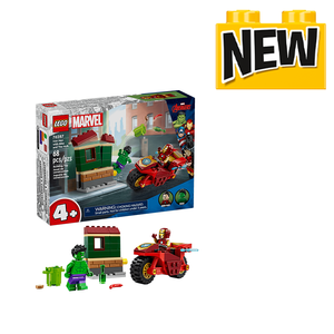 76287 LEGO Marvel: Iron Man with Bike and The Hulk