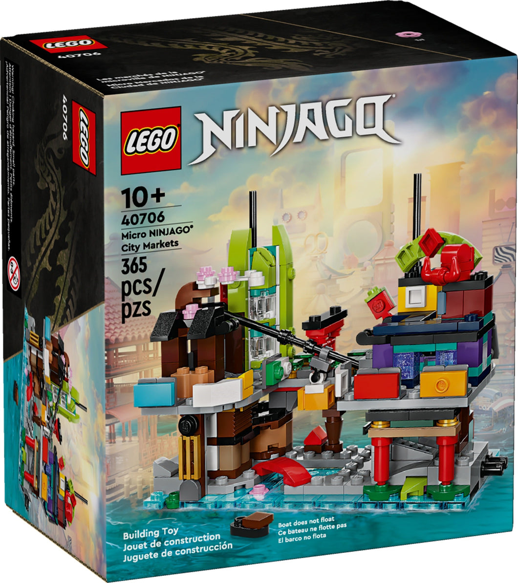40706 LEGO Ninjago: Micro NINJAGO City Markets (Retired) (New