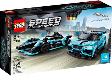 76898 Formula E Panasonic Jaguar Racing GEN2 Car & Jaguar I-PACE eTROPHY (New Sealed) (Retired)