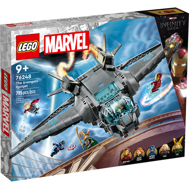 76248 The Avengers Quinjet (Retired) (Certified Complete)