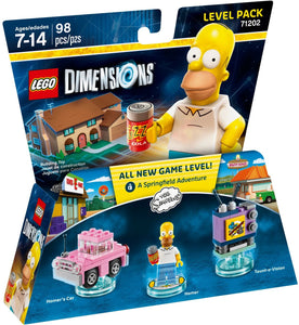 71202 The Simpsons Level Pack (Retired) (New Sealed)