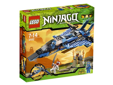 9442 LEGO Ninjago: Jay's Storm Fighter (Retired) (Certified Complete)