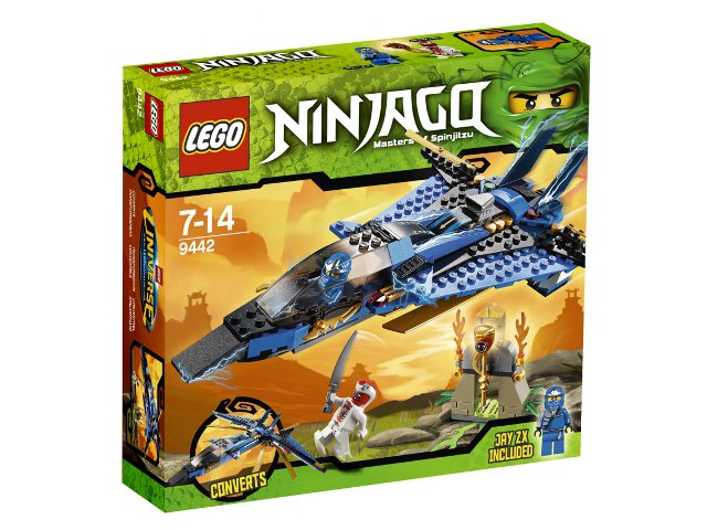 9442 LEGO Ninjago: Jay's Storm Fighter (Retired) (Certified Complete)