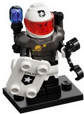 col21-10 Space Police Guy, Series 21