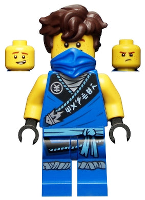 NJO576a Jay - Legacy, Rebooted, Ninjago Logogram 'MASTER' on Torso