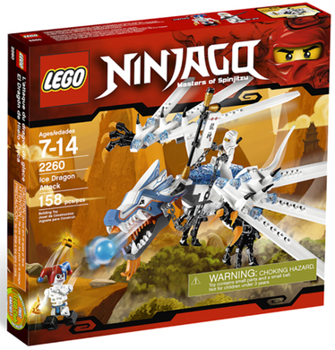 2260 Ice Dragon Attack (Retired) (New Sealed)
