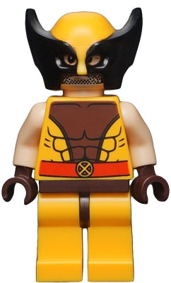 SH118 Wolverine - Mask, Dark Brown Hands