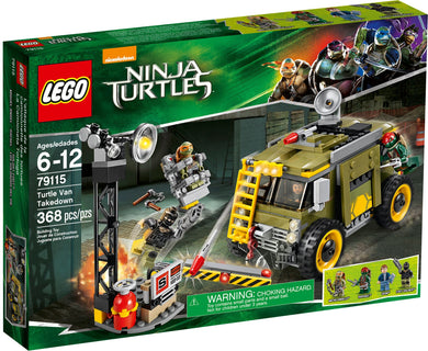 79115 Turtle Van Takedown (Retired) (Certified Complete)