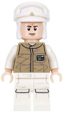 SW0735 Hoth Rebel Trooper Dark Tan Uniform (Frown)