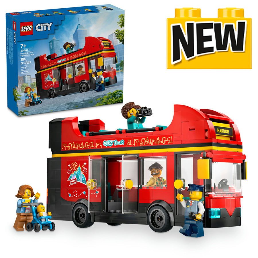 60407 LEGO City: Red Double-Decker Sightseeing Bus