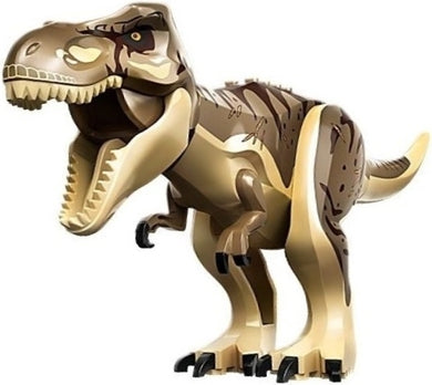 TREX11 Dinosaur Tyrannosaurus rex with Dark Tan Back