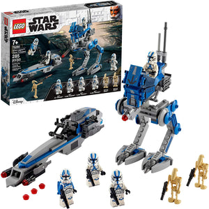 75280 501st Legion Clone Troopers (Retired) (Open Box Sealed Bags)
