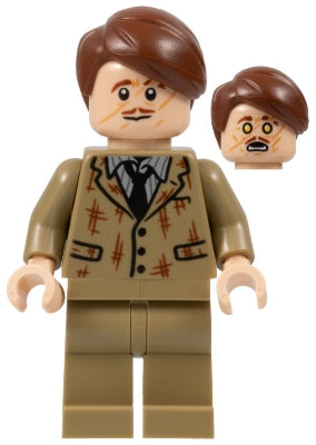 HP367 Professor Remus Lupin, Dark Tan Suit, Tattered