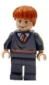 HP064 Ron Weasley - Gryffindor Stripe Torso, Sleeping / Awake Face