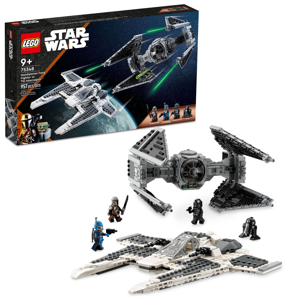 75348 Mandalorian Fang Fighter vs. TIE Interceptor™ (Retired) (Open Box)