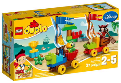 10539 DUPLO Beach Racing (Retired) (Certified Complete)