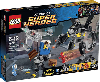 76026 Superheroes Gorilla Grodd Goes Bananas (Retired) (New Sealed)