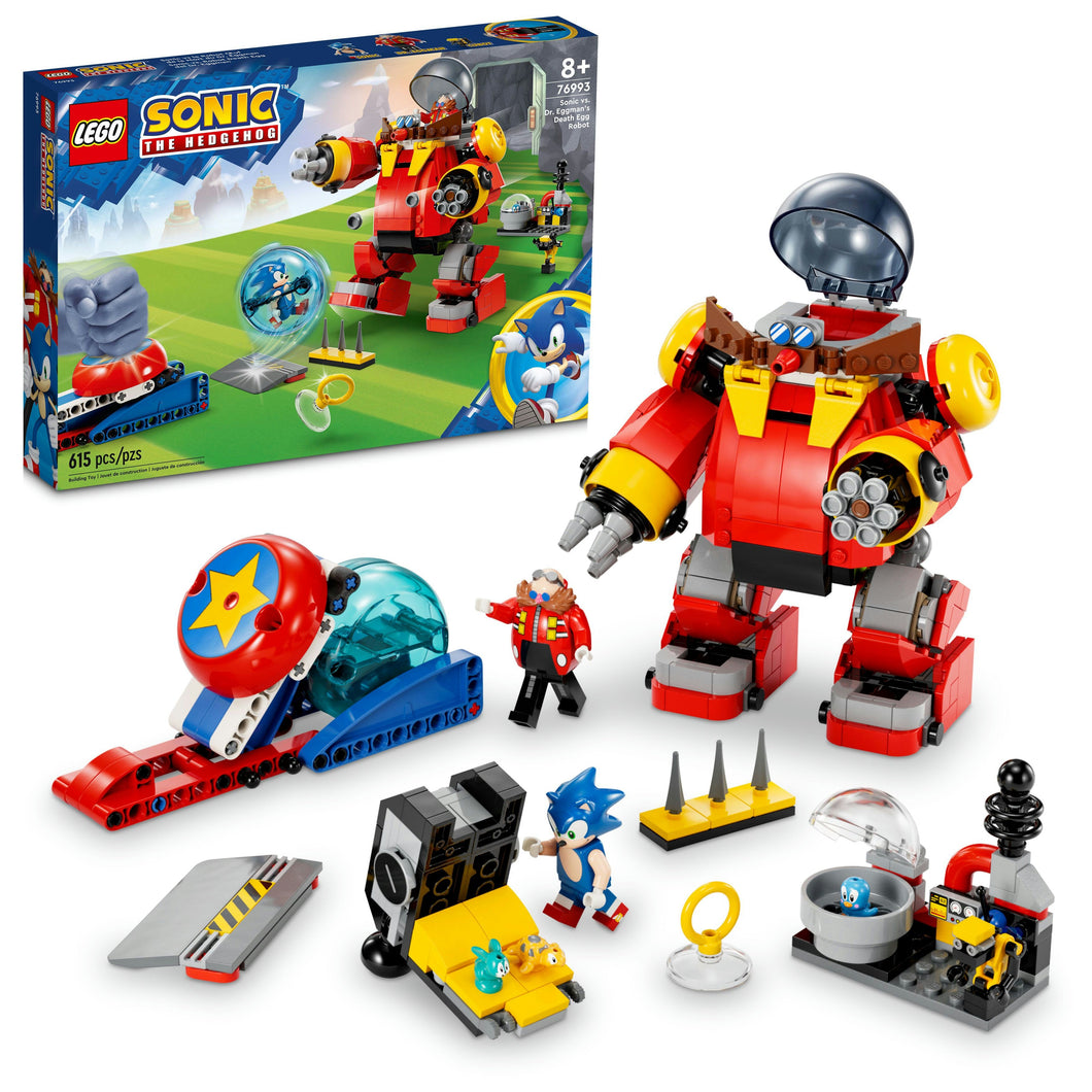 76993 Sonic vs. Dr. Eggman's Death Egg Robot (Retired) (Certified Complete)