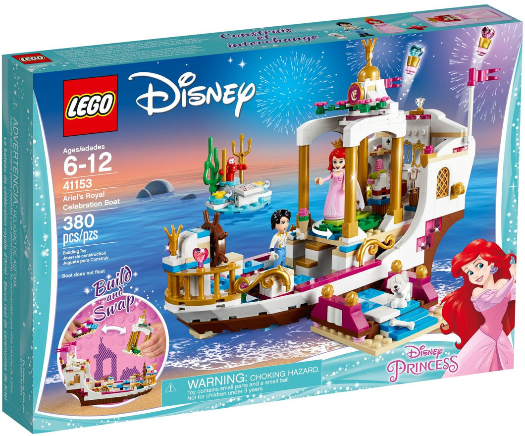 41153 Ariel's Royal Celebration Boat (Retired) (New Sealed)