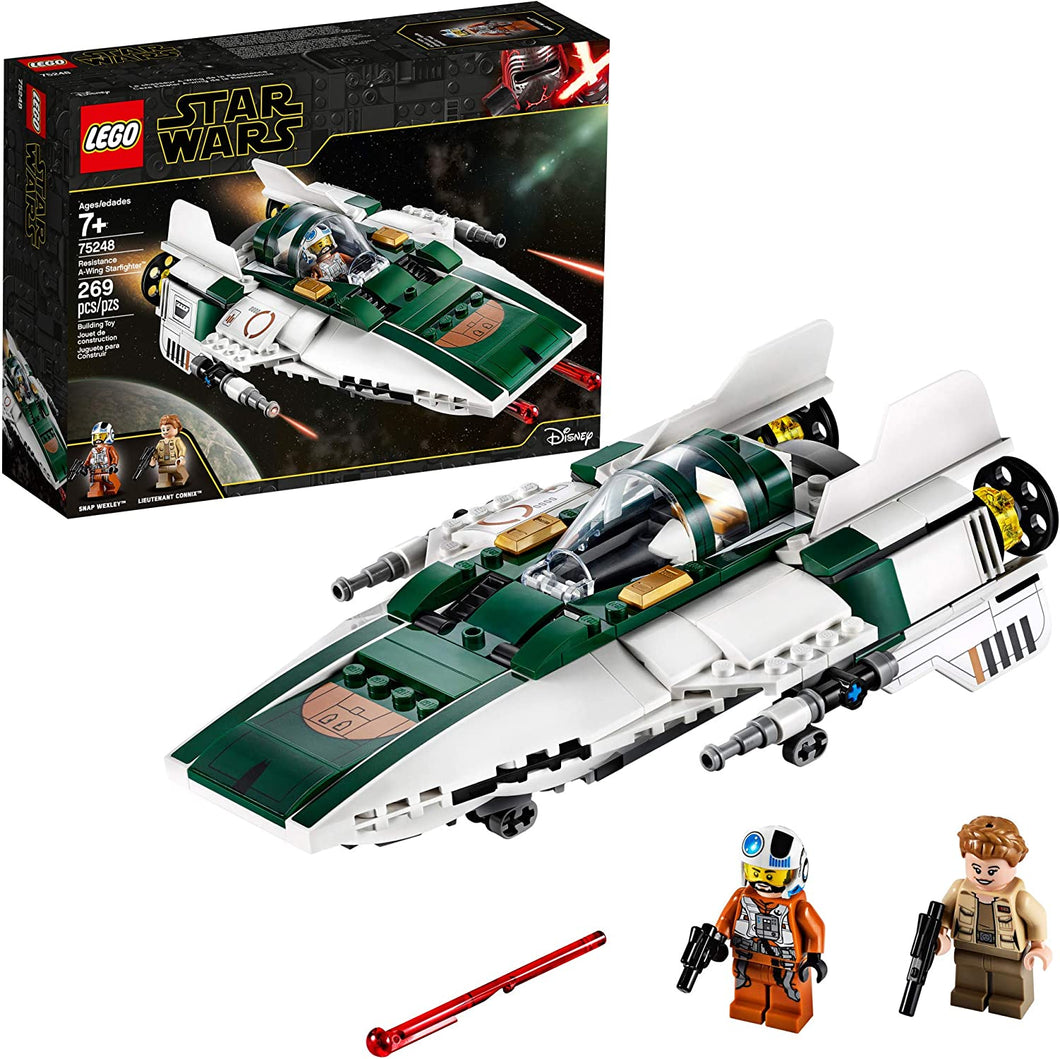 75248 Resistance A-Wing Starfighter (Retired) (Certified Complete)