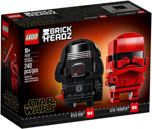 75232 Kylo Ren & Sith Trooper Brickheadz (Certified Complete) (Retired)