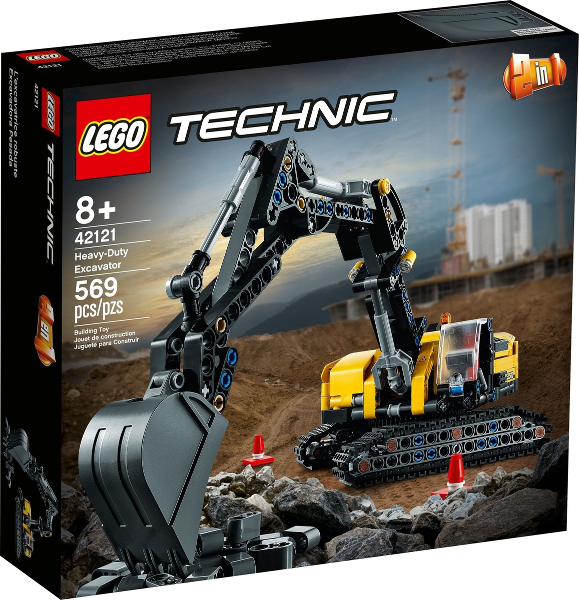 42121 Heavy Duty Excavator (Retired) (Certified Complete)
