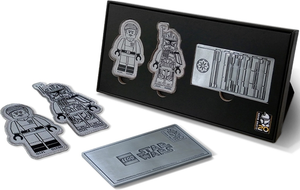 5008162 Credit, Star Wars Metal Republic Credit with 2 Minifigure Patches - Clone Wars Collectable