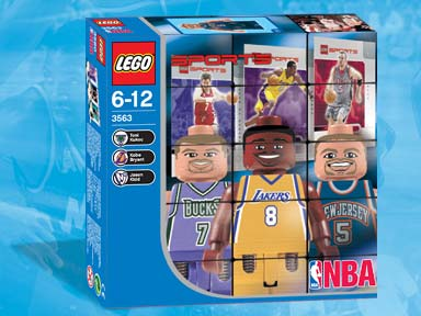 3563 NBA Collectors #4 (Retired) (New Sealed)