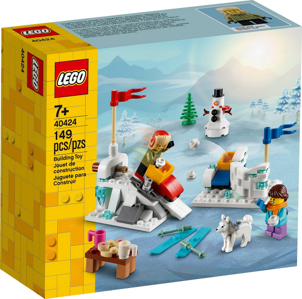 40424 Winter Snowball Fight (Retired) (Certified Complete)