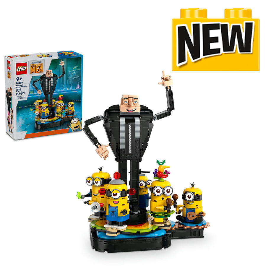 75582 Brick Build Gru and Minions