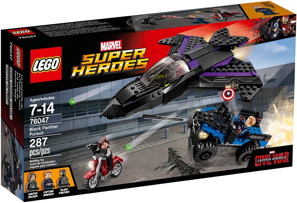 76047 Marvel Black Panther Pursuit (Retired) (New Sealed)