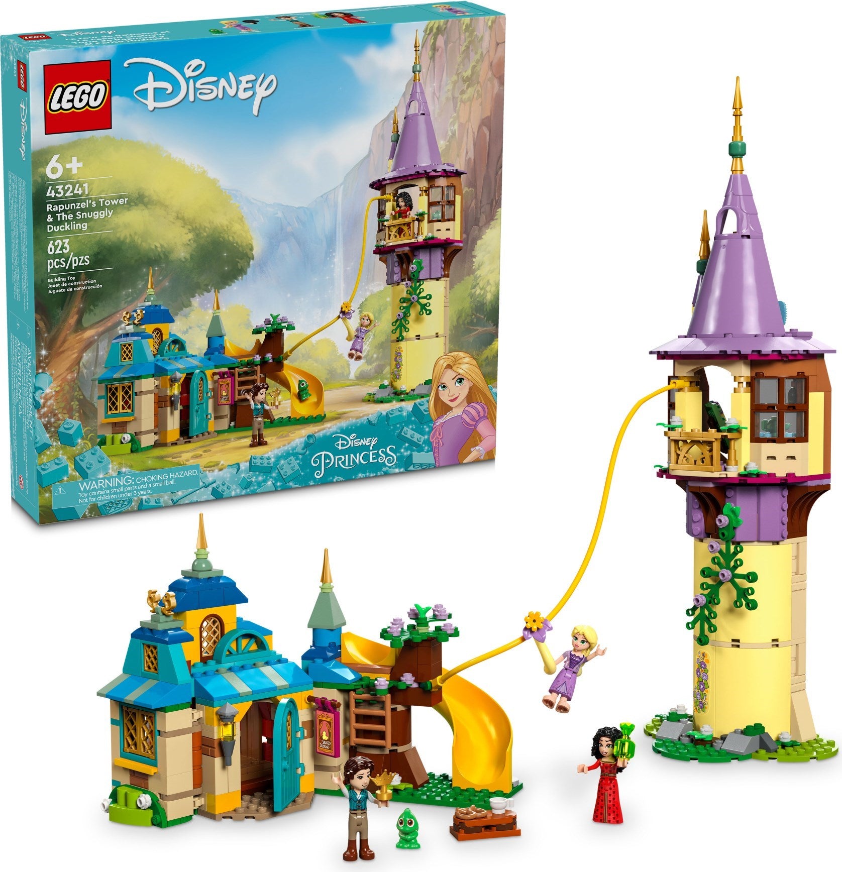 43241 LEGO Disney: Rapunzel's Tower & The Snuggly Duckling (Certified ...