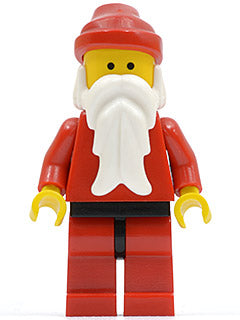 HOL007 Santa, Red Legs with Black Hips – Bricks and Minifigs Ontario
