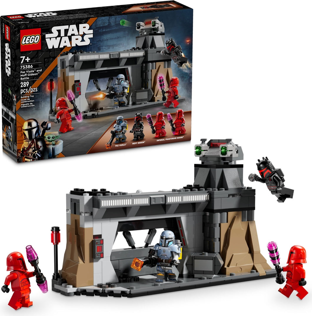 75386 LEGO Star Wars: Paz Vizsla and Moff Gideon Battle